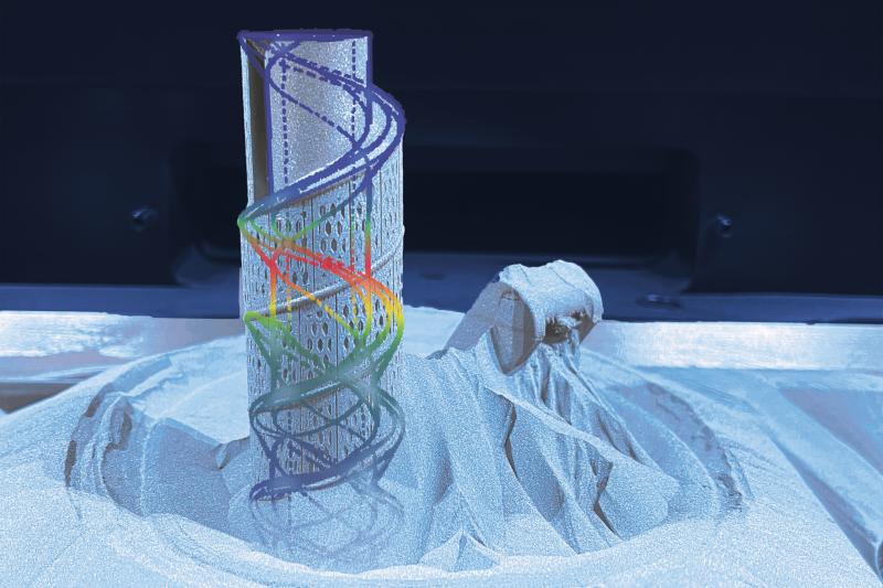 3D-gedrucktes Bauteil