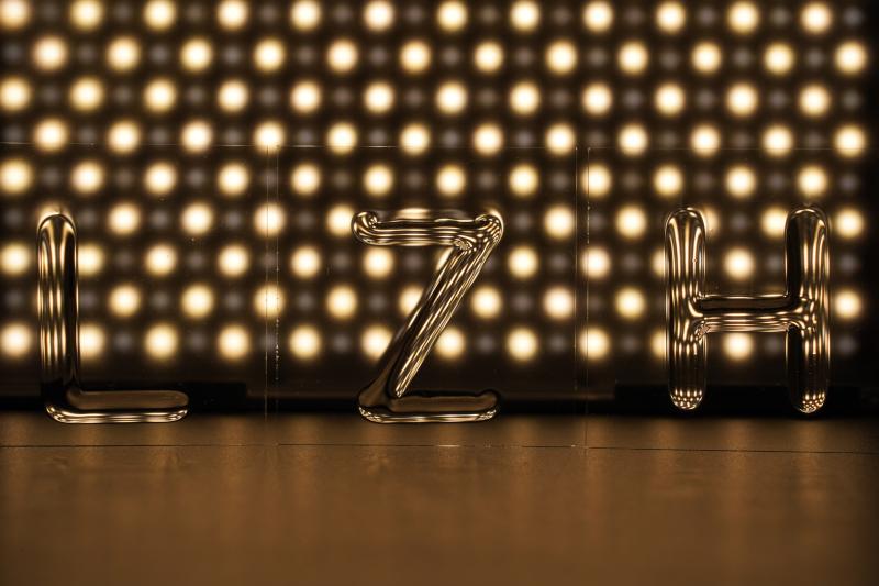 Glasplatten mit LZH aus Glas aufgedruckt