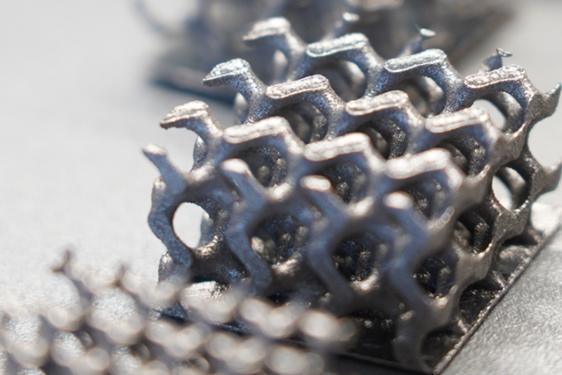 Metallgitterstruktur