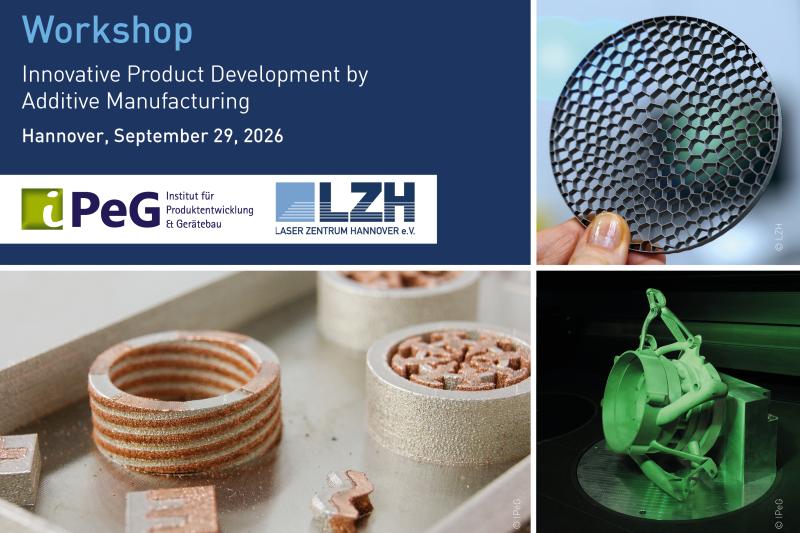 Workshop Innovative Product Development by AM, September 29, 2026