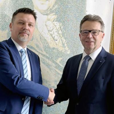 Dr. Dietmar Kracht und Prof. Dr. Volker Epping