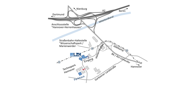 Anfahrtskizze